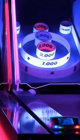 Arcade Machine at Night